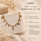 Bible Charm Símbolos da Fé — card descritivo