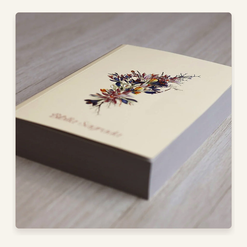 Bíblia Orquídeas — capa e acabamento
