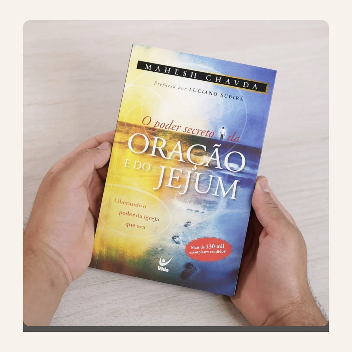 Livro O Poder Secreto da Oração e do Jejum — capa e acabamento