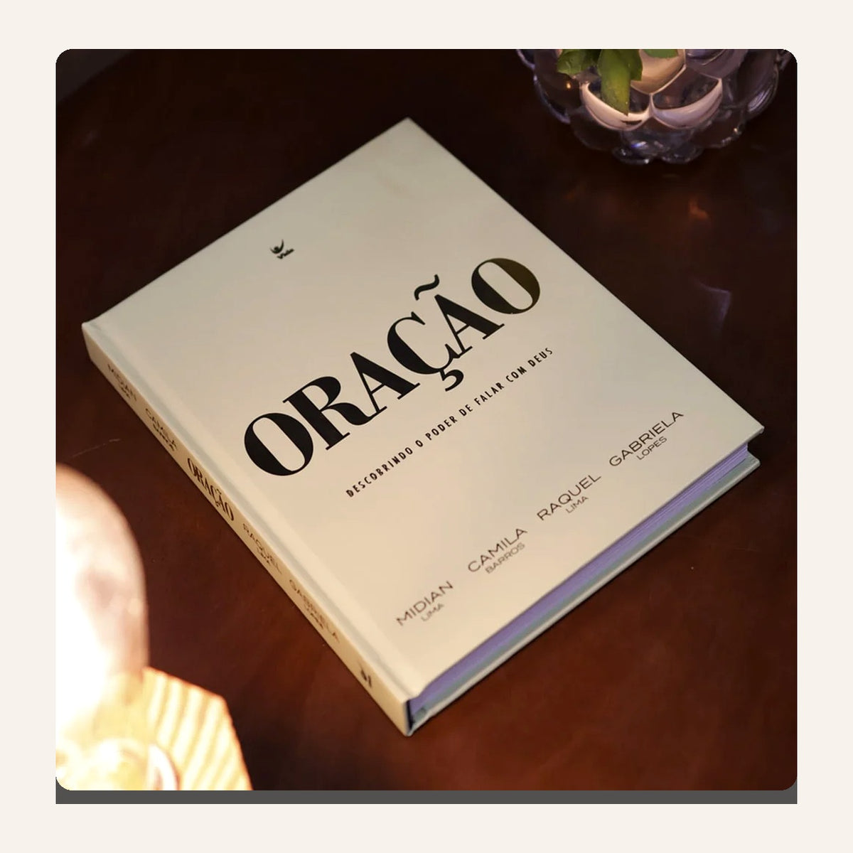 Livro Oração — capa e acabamento