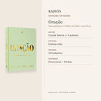 Livro Oração — detalhes da edição