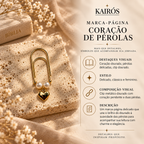 Marca-página Coração de Pérolas — card descritivo