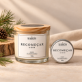Vela Recomeçar Kairós 100g e 20g