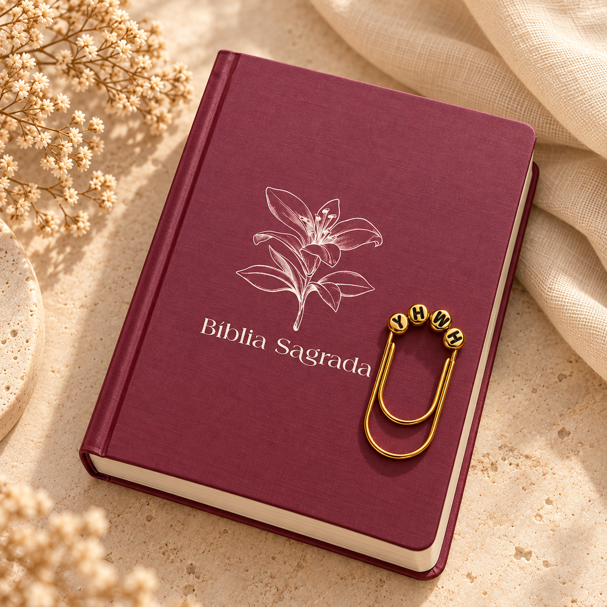 Kit Bíblia Feminina NVI com marca-página